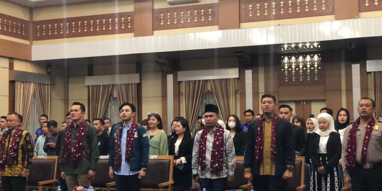 Ketua DPRD Kota Sungai Penuh Hadiri Pelantikan BPC HIPMI Kota Sungai Penuh