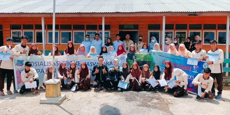 Peduli Kesehatan Masyarakat, HMI Komisariat Syariah Gelar Sosialisasi Bahaya TBC, HIV dan AIDS