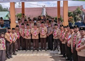 Pemkot Sungai Penuh Gelar Apel Besar Hari Pramuka ke-61 Tahun 2022