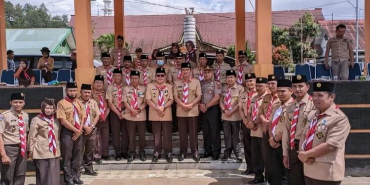 Pemkot Sungai Penuh Gelar Apel Besar Hari Pramuka ke-61 Tahun 2022