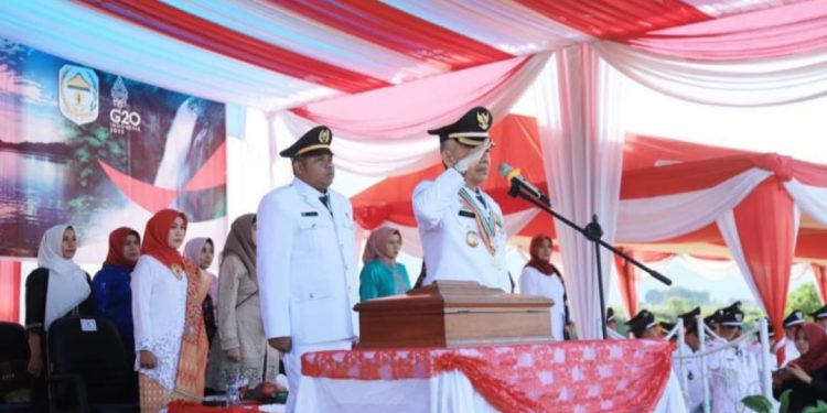 Pemkab Kerinci Laksanakan Upacara Peringatan HUT Kemerdekaan RI ke-77