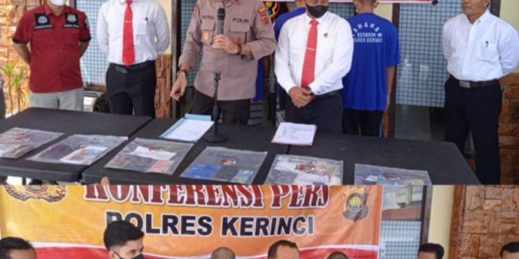 Polres Kerinci Berhasil Amankan Enam Orang Pelaku Kasus Perjudian Online