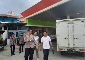 Kapolres Kerinci Lakukan Pemantauan dan Pengecekan Pengisian BBM di SPBU