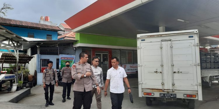 Kapolres Kerinci Lakukan Pemantauan dan Pengecekan Pengisian BBM di SPBU