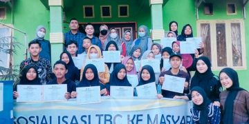 HMI Komisariat Syariah Bersama Dinkes Tanjab Barat Gelar Sosialisasi Bahaya TBC, HIV, dan AIDS