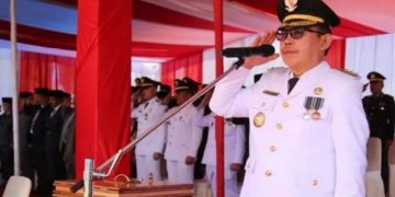 Wako Ahmadi Pimpin Upacara Peringatan HUT Kemerdekaan RI Ke-77