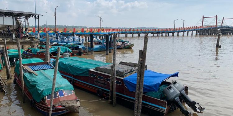 Dampak BBM Naik, Angkutan Speedboat Berbagai Tujuan Di Tanjab Barat Alami Kenaikan