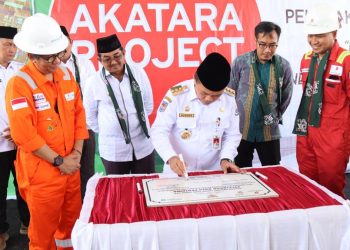 Akatara Project Dimulai, SKK Migas – KKKS Jadestone Energy Optimalkan Produksi Gas di Tanjung Jabung Barat