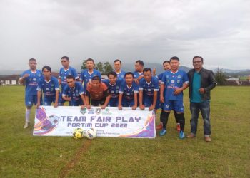 Turnamen Sepakbola Portim Cup 2022 di Lima Desa Tanjung Pauh Mudik Resmi Dibuka