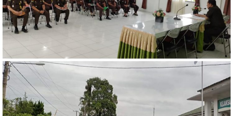 Kepala Kejaksaan Negeri Sungai Penuh Ambil Apel Perdana