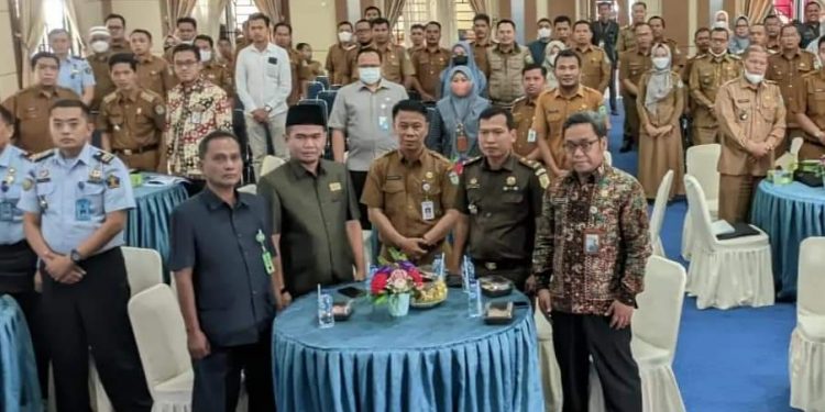 Sekda Alpian Buka Rakorda Regsosek Tahun 2022