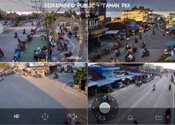 Menuju Smart City, Pemkab Tanjab Barat dan Polres Pasang CCTV di Area Publik
