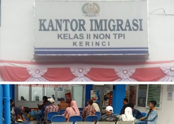 Kantor Imigrasi Kelas ll Non TPI Kerinci Buka Layanan Simpatik per 2 Minggu di Hari Sabtu