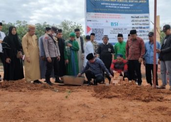 Al Haris Awali Pembangunan Ponpes Jamalul Qur’an Sungai Gelam