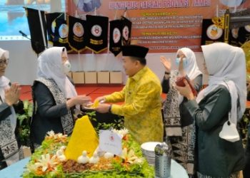 Hadiri Rakerda IBI Provinsi Jambi, Al Haris: Bidan Profesi Luar Biasa