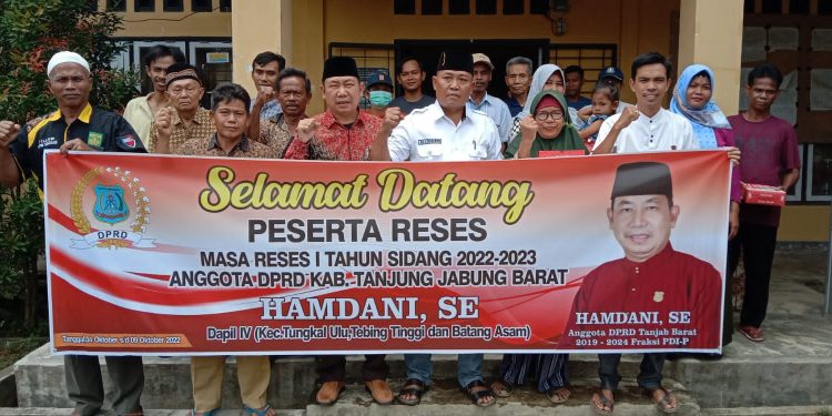 Reses di Desa Badang Sepakat, Hamdani: Saya Akan Usahakan Untuk Menjadi Program