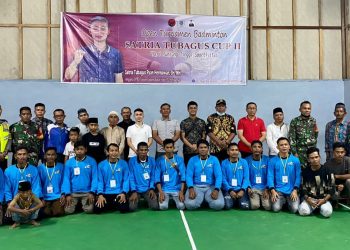 Open Turnamen Badminton “Satria Tubagus CUP II” Resmi Bergulir