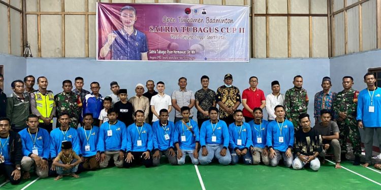 Open Turnamen Badminton “Satria Tubagus CUP II” Resmi Bergulir
