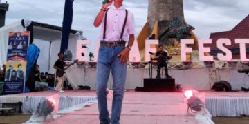 Pecah!!! Bawakan Lagu “Lelah” Daus Sukses Pukau Pengunjung Ekraf Fest 2022