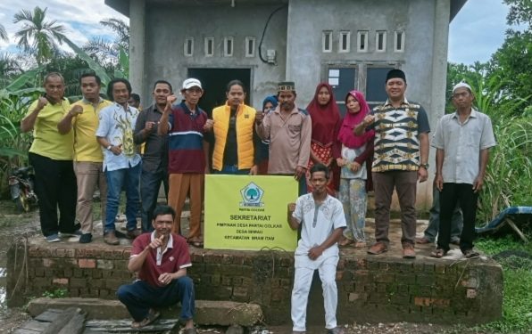 Jalin Silaturahmi Bersama Masyarakat, DPD II Golkar Tanjabbar Gelar Kunjungan Ke 114 Desa