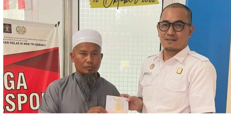 Albabun Ilham: Sesuai Peraturan, Kantor Imigrasi Kerinci Akan Menerbitkan Paspor Masa Berlaku 10 Tahun