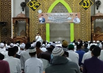 Launching Pendidikan Subuh di Tebo, Al Haris Gembira Masjid Dipadati Ribuan Jamaah