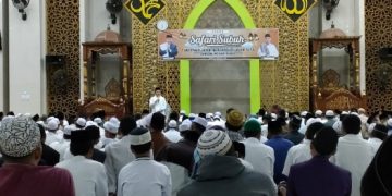 Launching Pendidikan Subuh di Tebo, Al Haris Gembira Masjid Dipadati Ribuan Jamaah