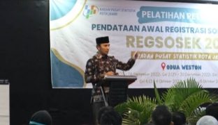 Buka Pelatihan Petugas Regsosek 2022, Edi Purwanto Minta Petugas Jaga Integritas