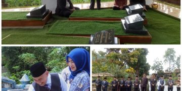 Peringati Hari Pahlawan, Adirozal bersama Forkopimda Berziarah