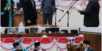 DPRD Tanjab Barat Gelar Rapat Paripurna Pergantian Antar Waktu