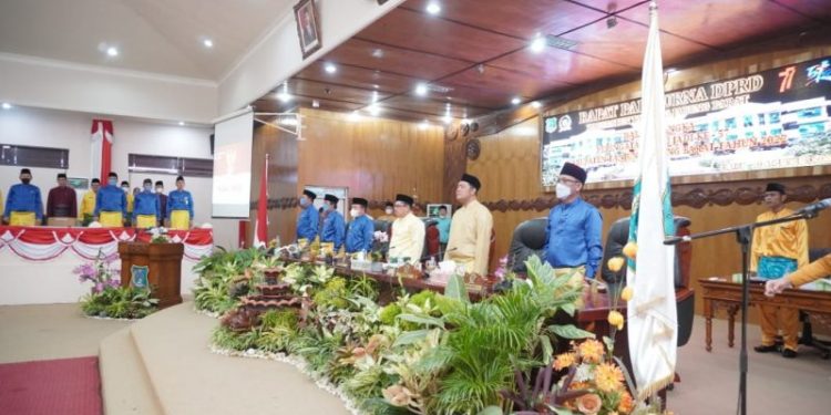 DPRD Tanjab Barat Gelar Paripurna Istimewa HUT Kabupaten ke-57