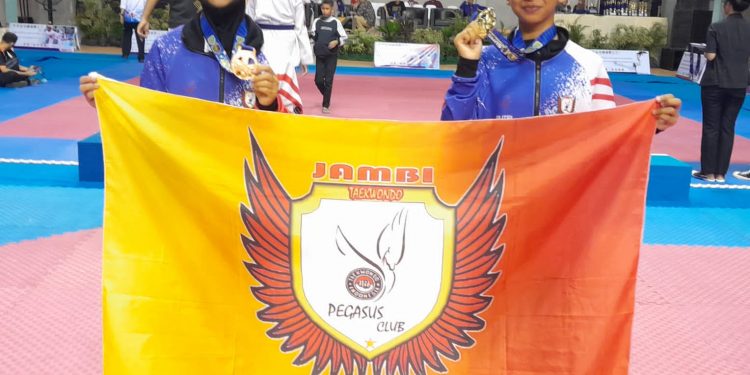 Pegasus Taekwondo Jambi Ikuti Kejuaraan Nasional Wilayah Sumatera 2 dan Piala Gubernur Sumatera Selatan