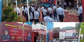 Laksanakan Apel Pagi, Kepala Imigrasi Kelas II Non TPI Kerinci: Jaga Kesehatan dan Berikan Pelayanan Terbaik