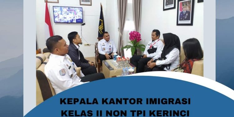 Imigrasi Kelas II Non TPI Kerinci Terima Kunjungan Tim Penyusun Pagu Anggaran 2024