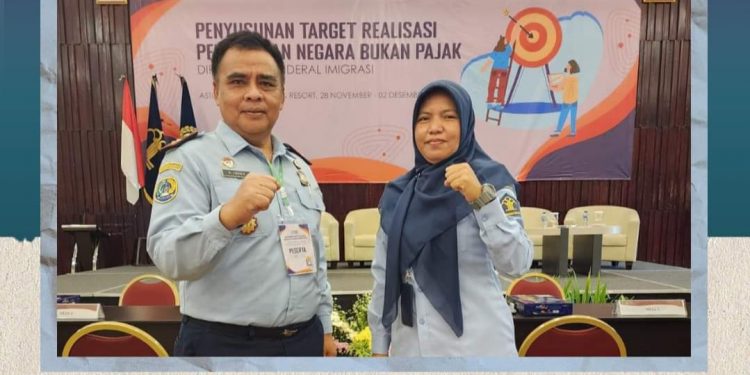 Kepala Kantor Imigrasi Kelas II Non TPI Kerinci Ikuti Giat Penyusunan Target Negara Bukan Pajak