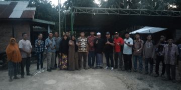 Silaturahmi ke Pimdes Golkar Desa Kelagian Lama, Masyarakat Doakan Ahmad Jahfar Pimpin Tanjab Barat