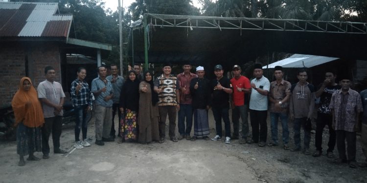 Silaturahmi ke Pimdes Golkar Desa Kelagian Lama, Masyarakat Doakan Ahmad Jahfar Pimpin Tanjab Barat