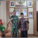 Sekda Alpian Sambut Kunjungan Silaturahmi  Dandim 0417 Kerinci