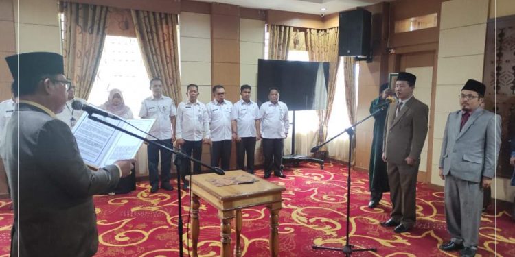 Wako Ahmadi Lantik 2 Pejabat Eselon II