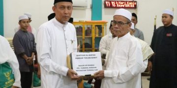 Sekda Tanjab Barat Hadiri Peringatan Maulid Nabi Muhammad di Masjid Ar-Rahmah