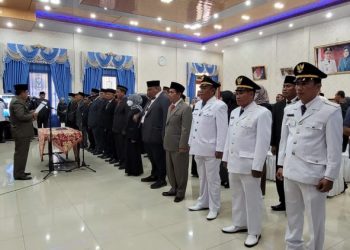 Anwar Sadat Lantik Puluhan Pejabat Eselon di Lingkup Pemkab Tanjab Barat, Berikut Namanya