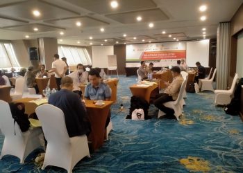 38 Jurnalis FJM Jambi Ikuti Uji Simulasi Rapat Redaksi