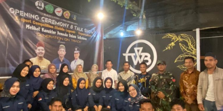 Mahasiswa KKN Posko 13 Desa Serdang Jaya Gelar  Talk Show dan Turnament E-sport