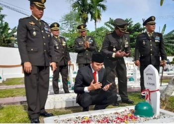 Ziarah Nasional ke Taman Makam Pahlawan Satria Bhakti, Ini Pesan Edi Purwanto