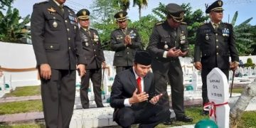 Ziarah Nasional ke Taman Makam Pahlawan Satria Bhakti, Ini Pesan Edi Purwanto