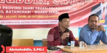 Aspirasi Masyarakat Sudah Banyak di Tunaikan Akmaluddin, Warga : Kedatangan Bang Akmal Seperti Durian Runtuh