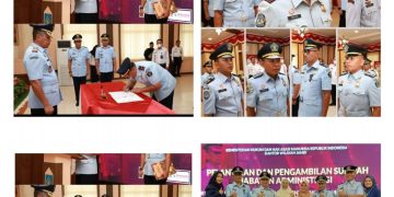 Beberapa Pejabat Imigrasi Kelas II Non TPI Kerinci Resmi Dilantik, Ini Nama-namanya