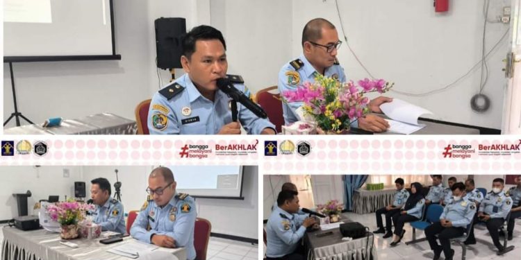 Imigrasi Kelas II Non TPI Kerinci Gelar Rapat Internal