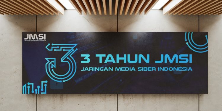 Gunakan Tipografi Nulshock, Inilah Karakter, Filosofi, dan Arti Logo HUT ke-3 JMSI