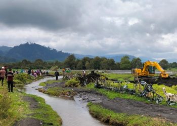 Lokasi Timbunan Abu Vulkanik Gunung Kerinci Jadi Objek Wisata Dadakan